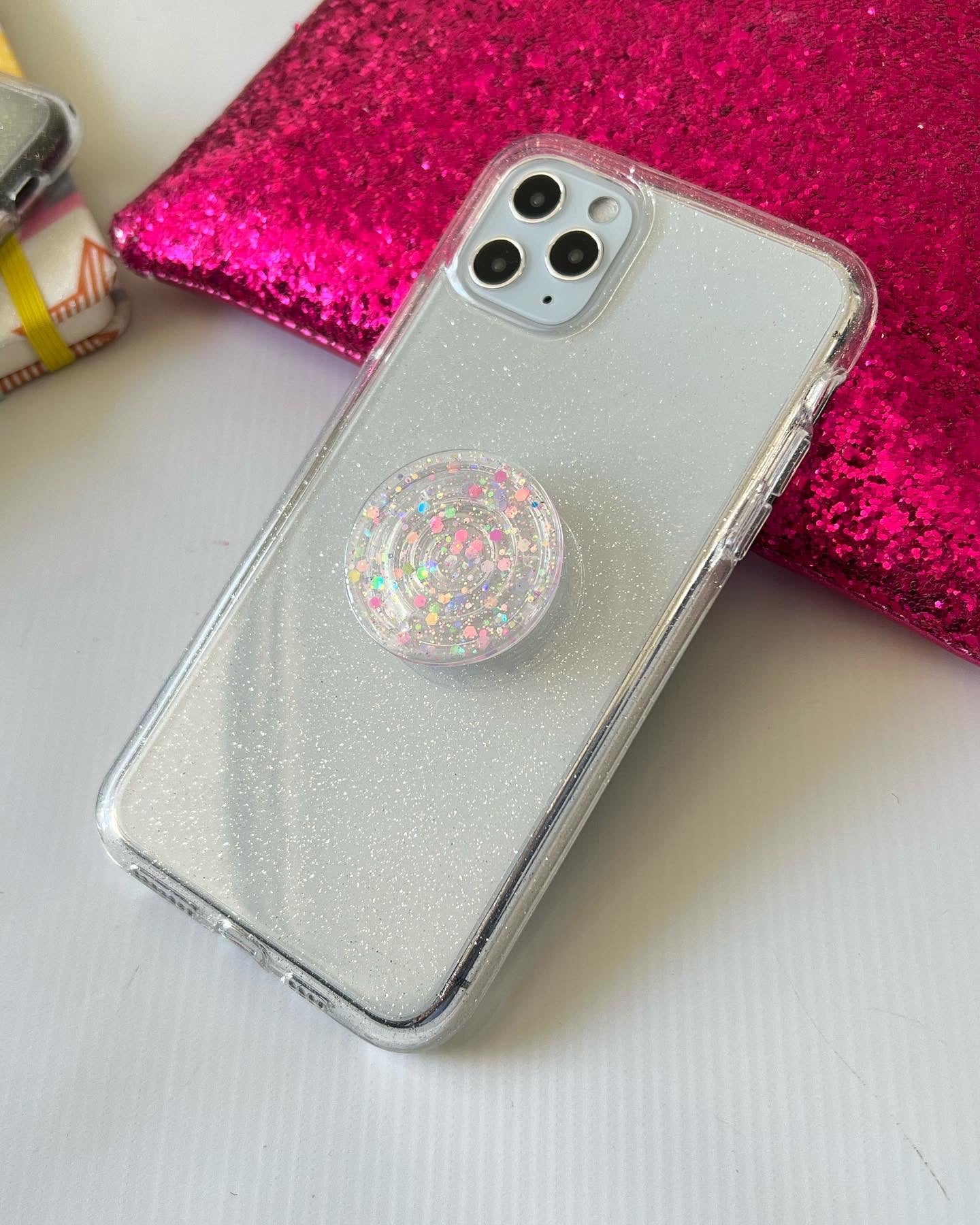 Phone Socket brillos multicolor