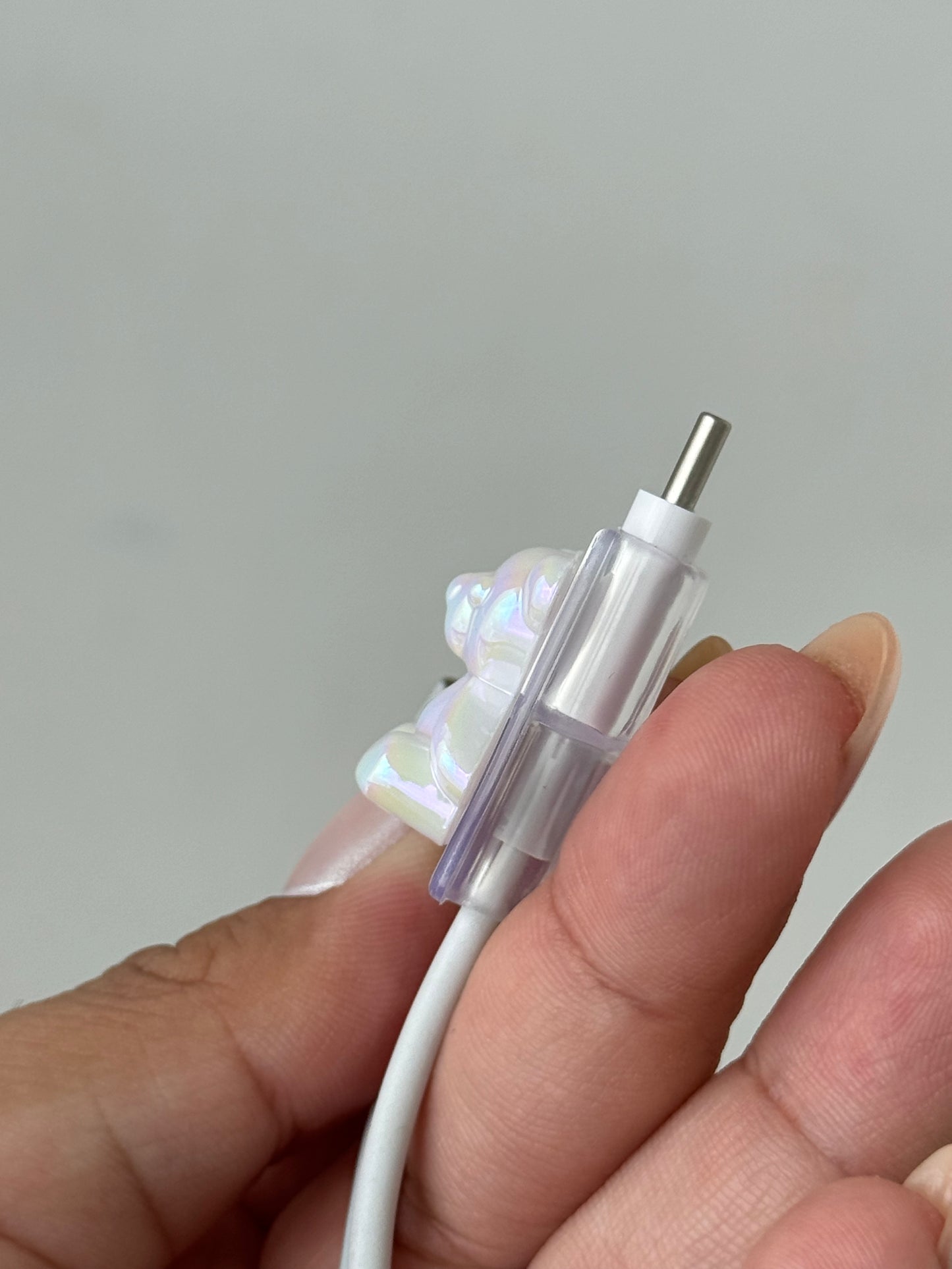 Protector de cable osito tornasol