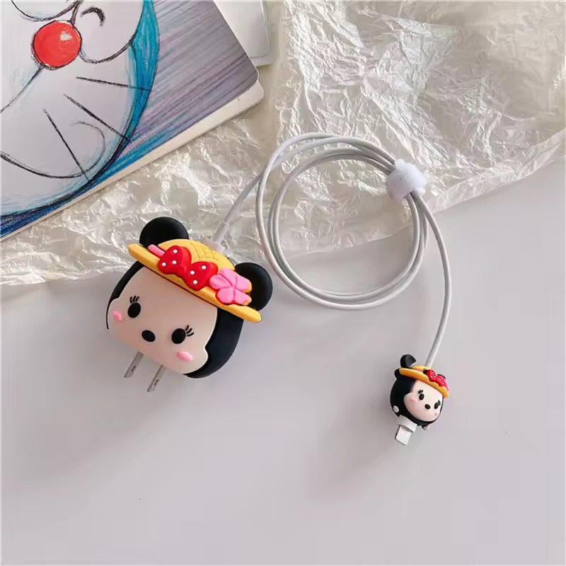 Minnie 2 protector cubo y cable