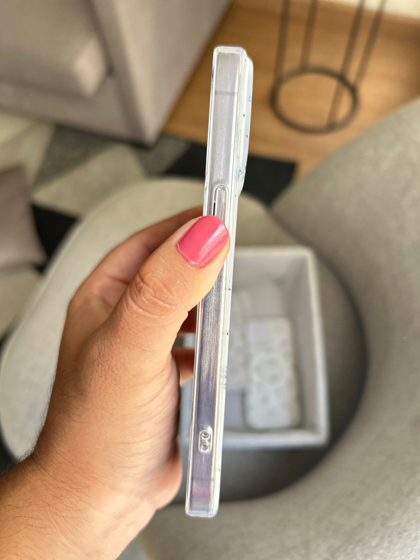 MagSafe Rosas azules