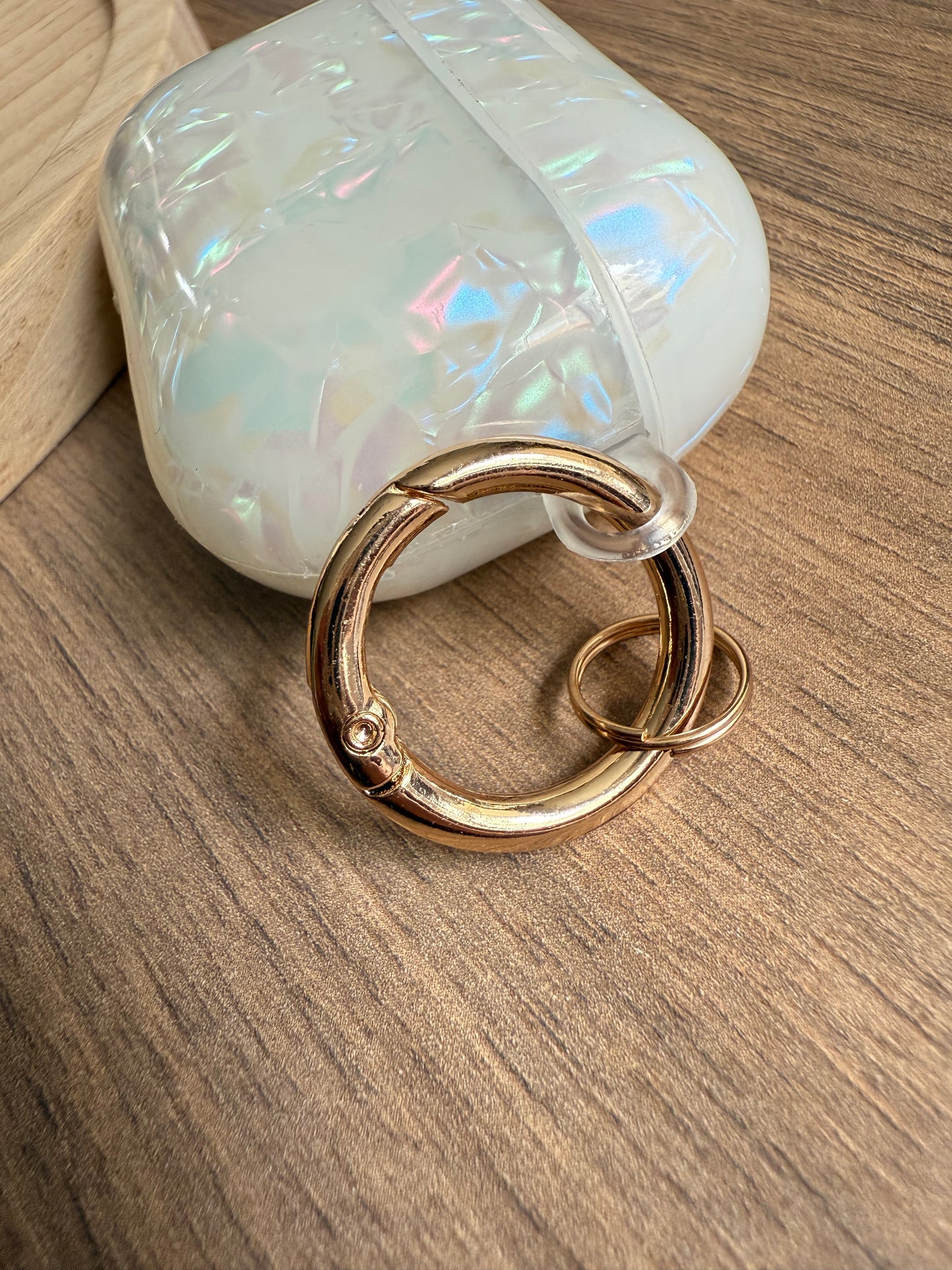 Nacarado tornasol + argolla