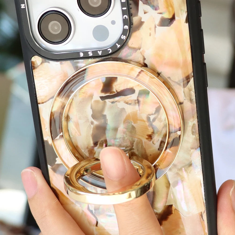 Anillo MagSafe nácar marrón