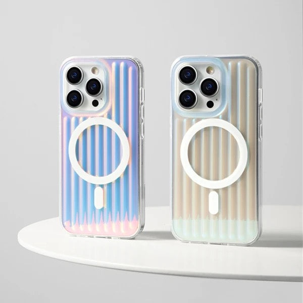 MagSafe holograma líneas