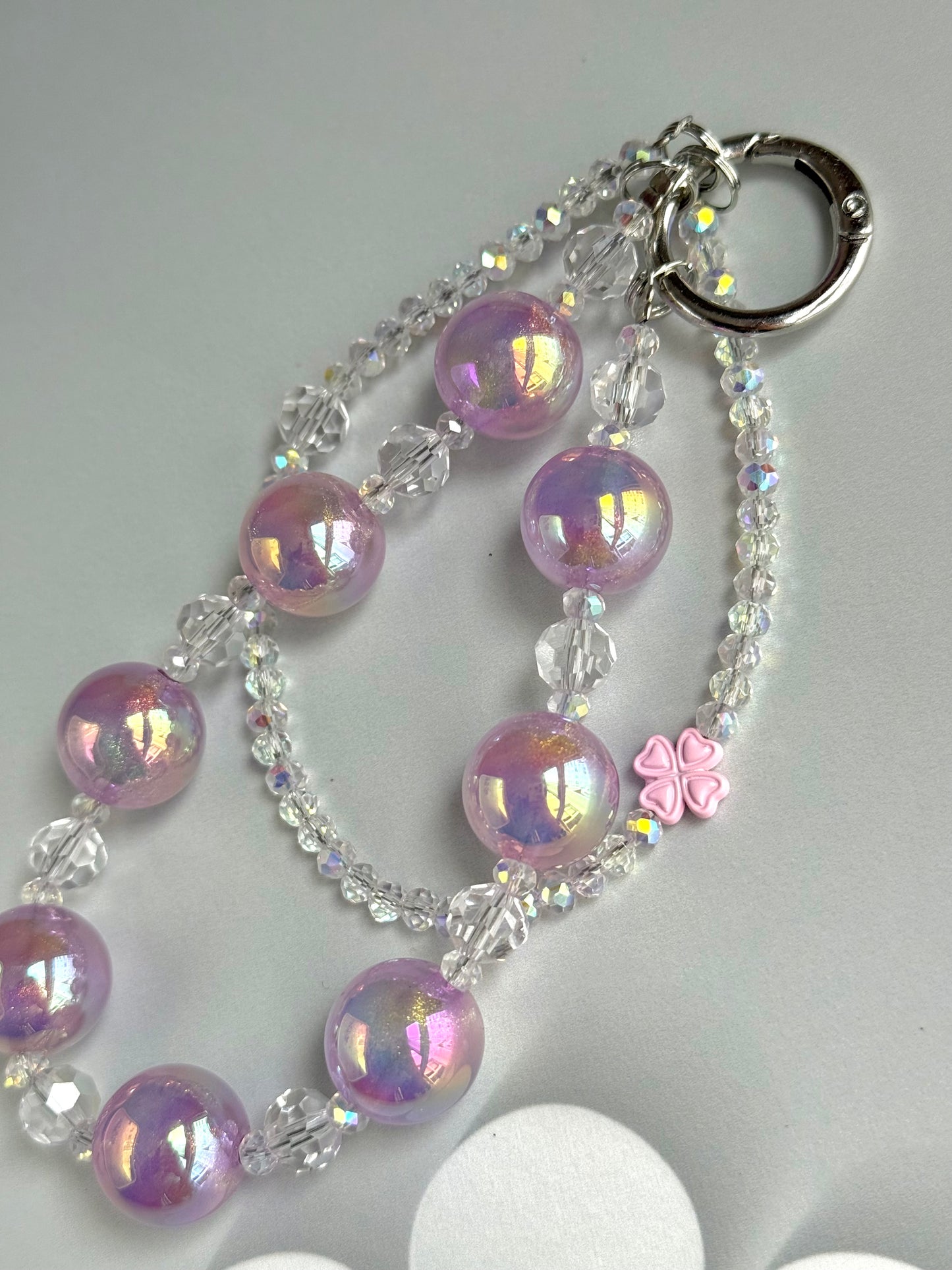 Holder perlas maxi tornasol