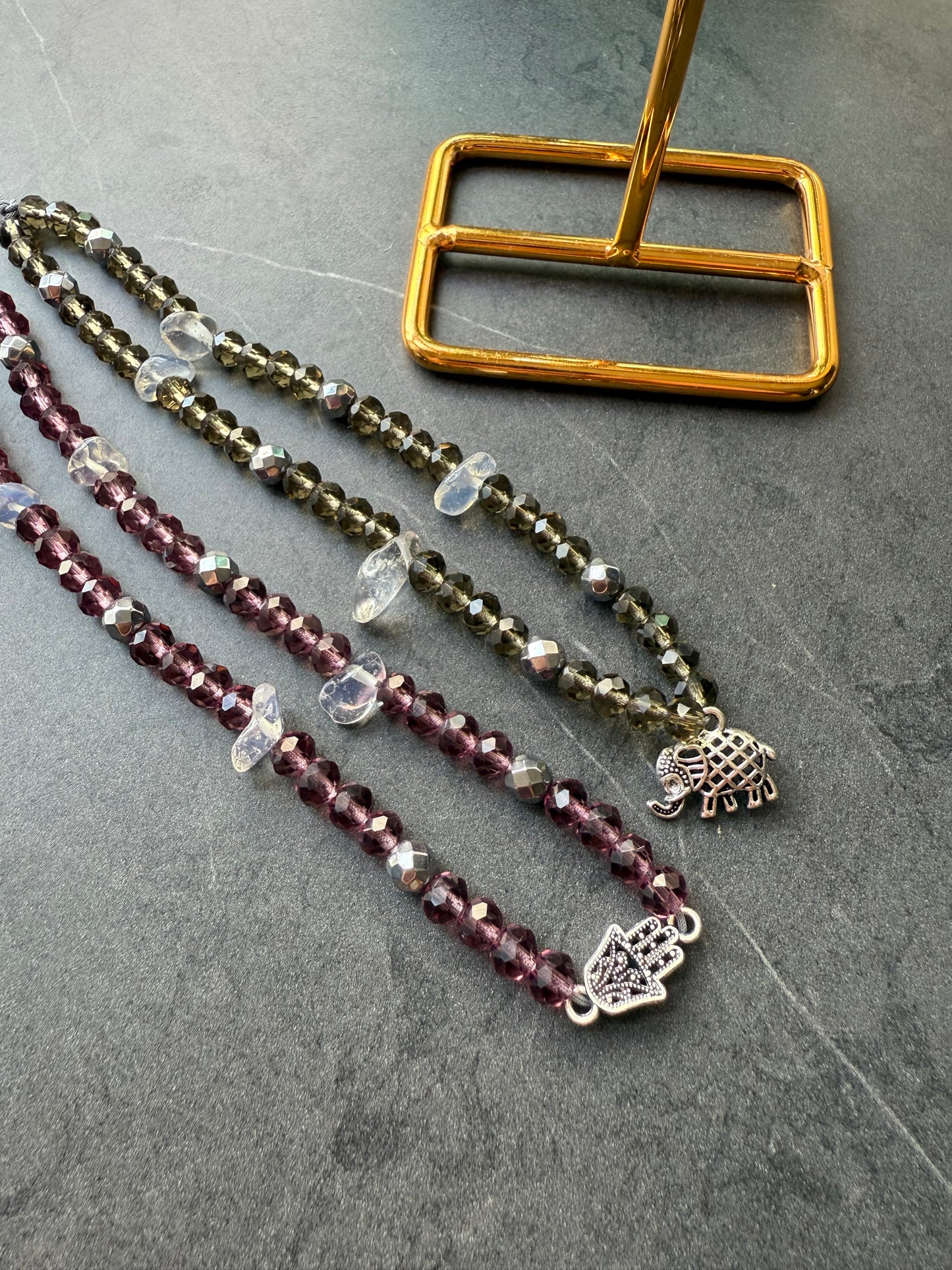 Holder elefante gris