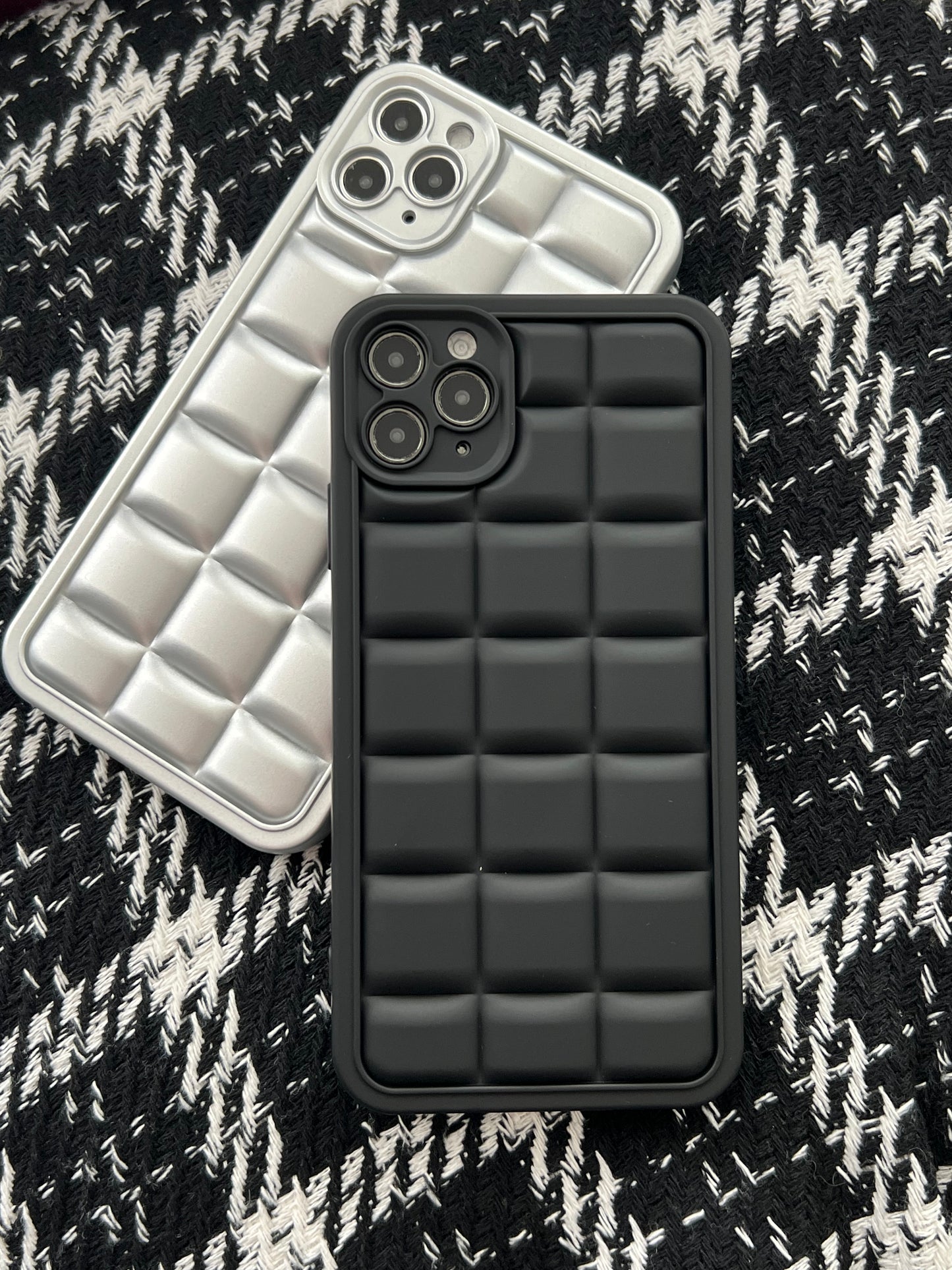 Puffer case negro