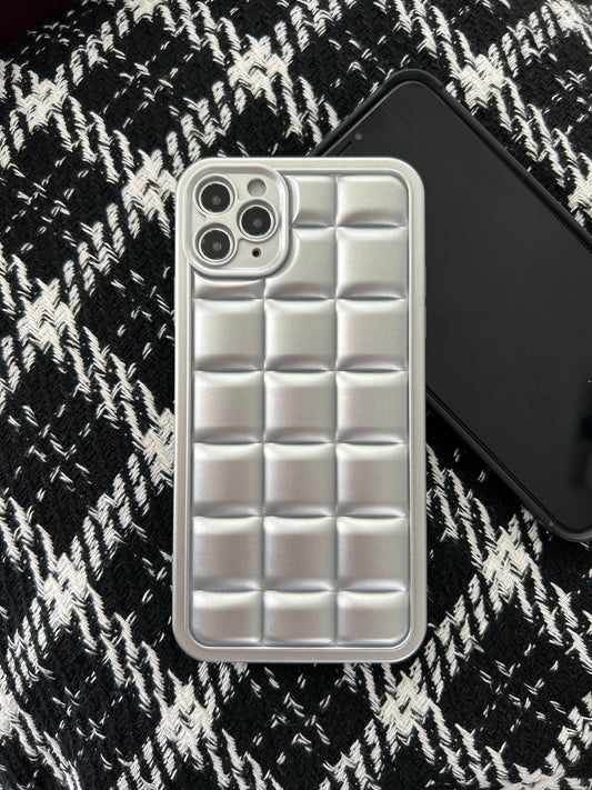 Puffer case plata