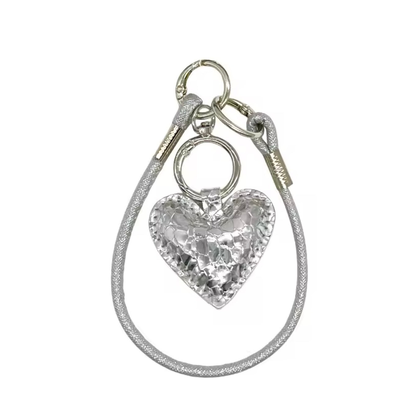 Silver maxi heart