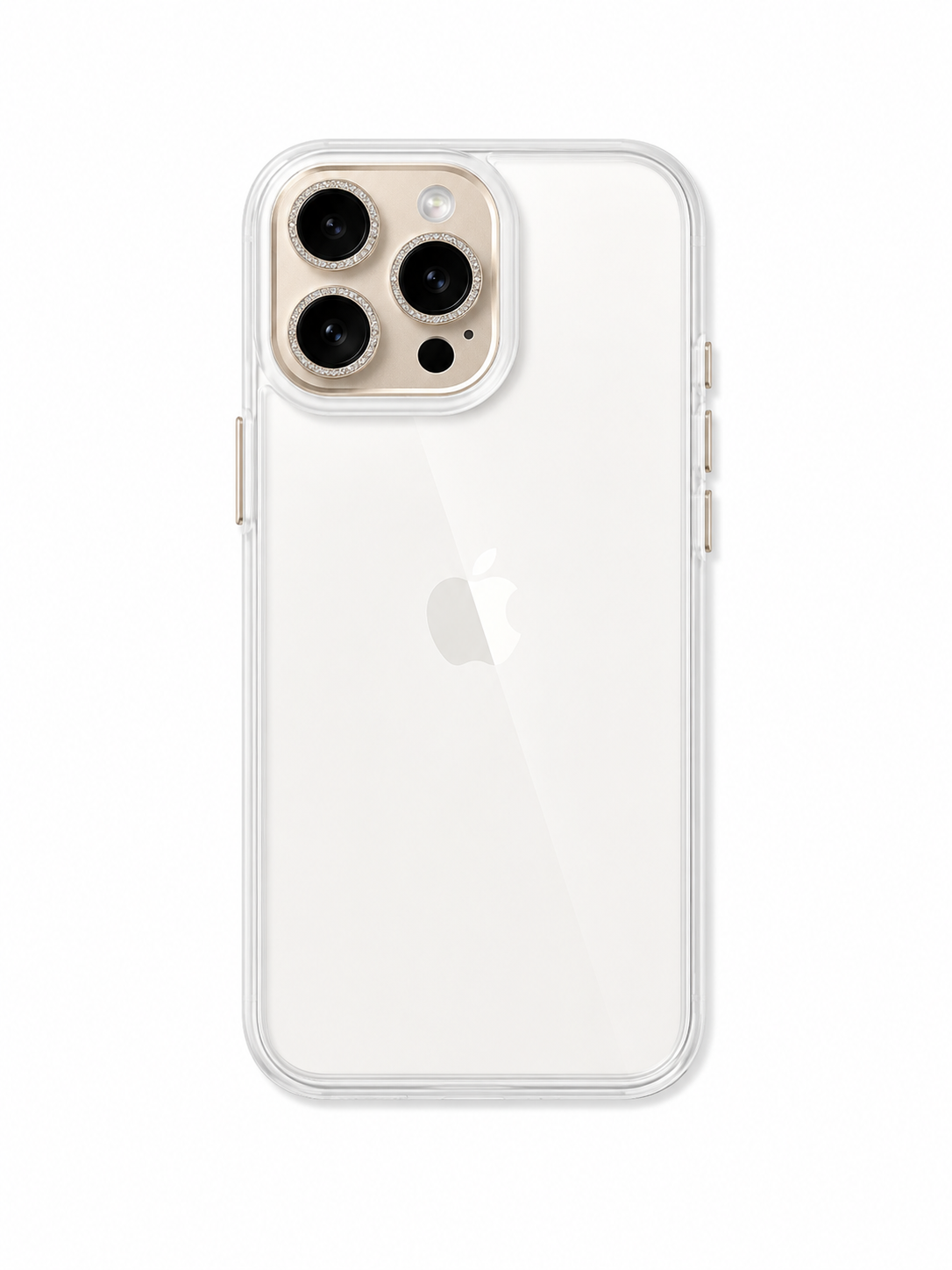 Bumper case dorado