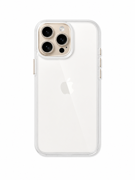 Bumper case dorado