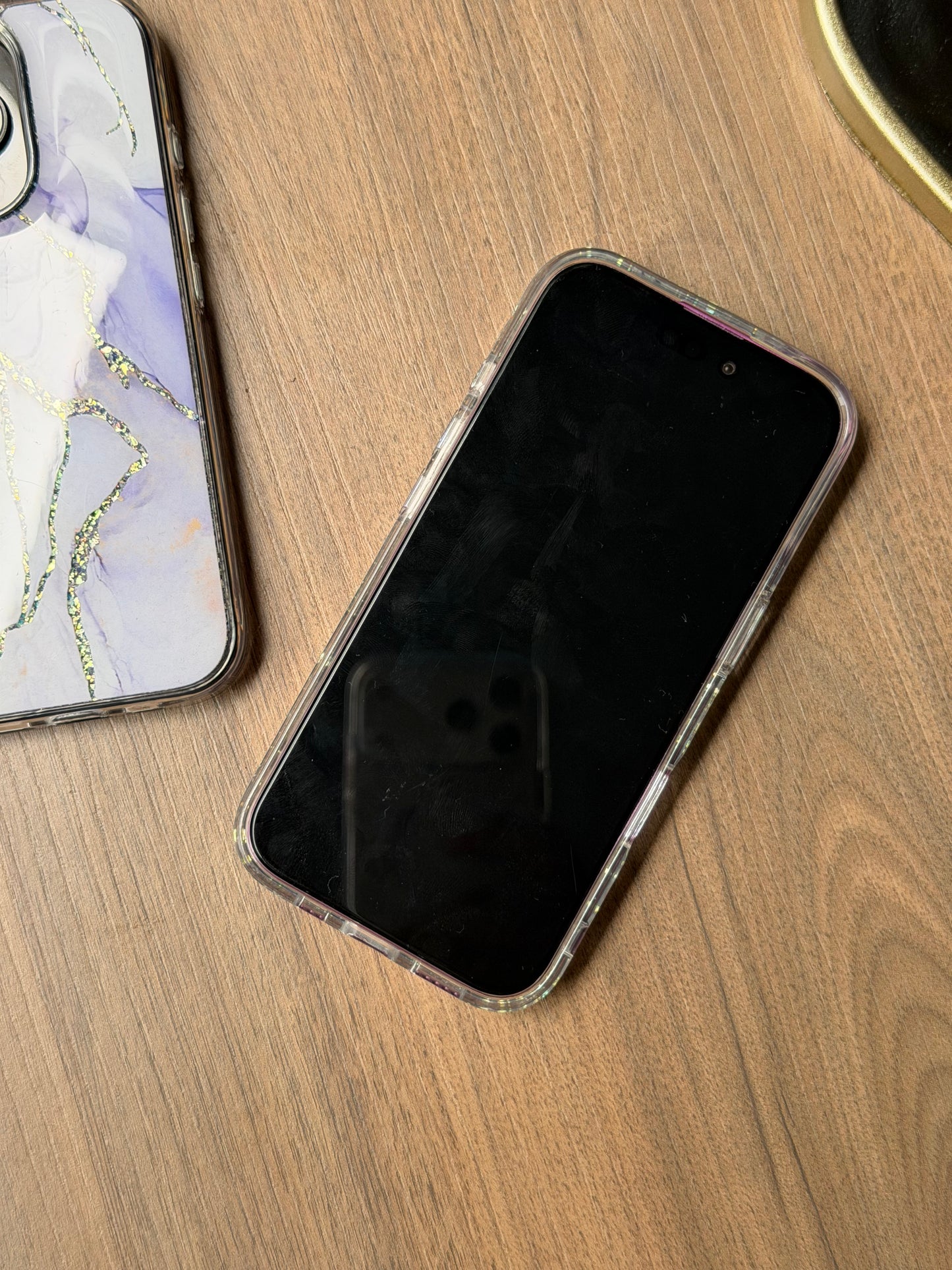 Mármol lila glitter