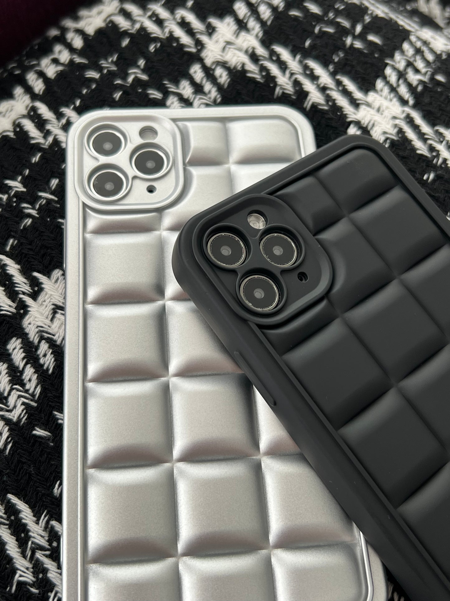 Puffer case negro