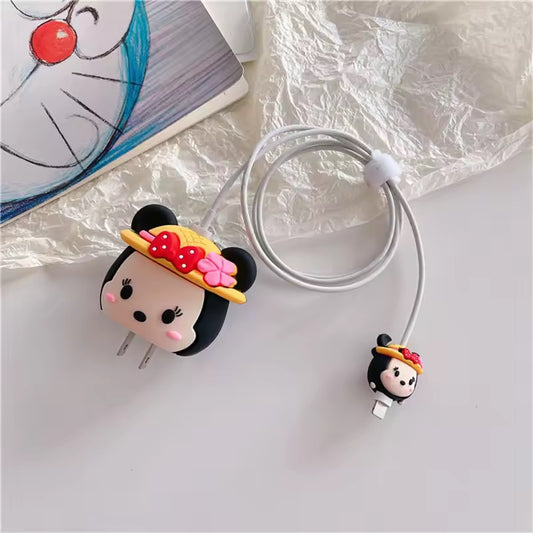 Minnie 2 protector cubo y cable