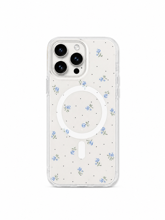MagSafe Rosas azules