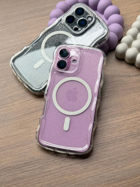 MagSafe Shine case curvo