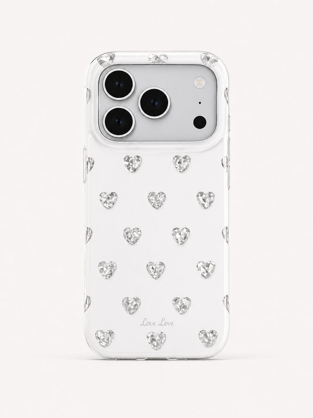 Love hearts blanco