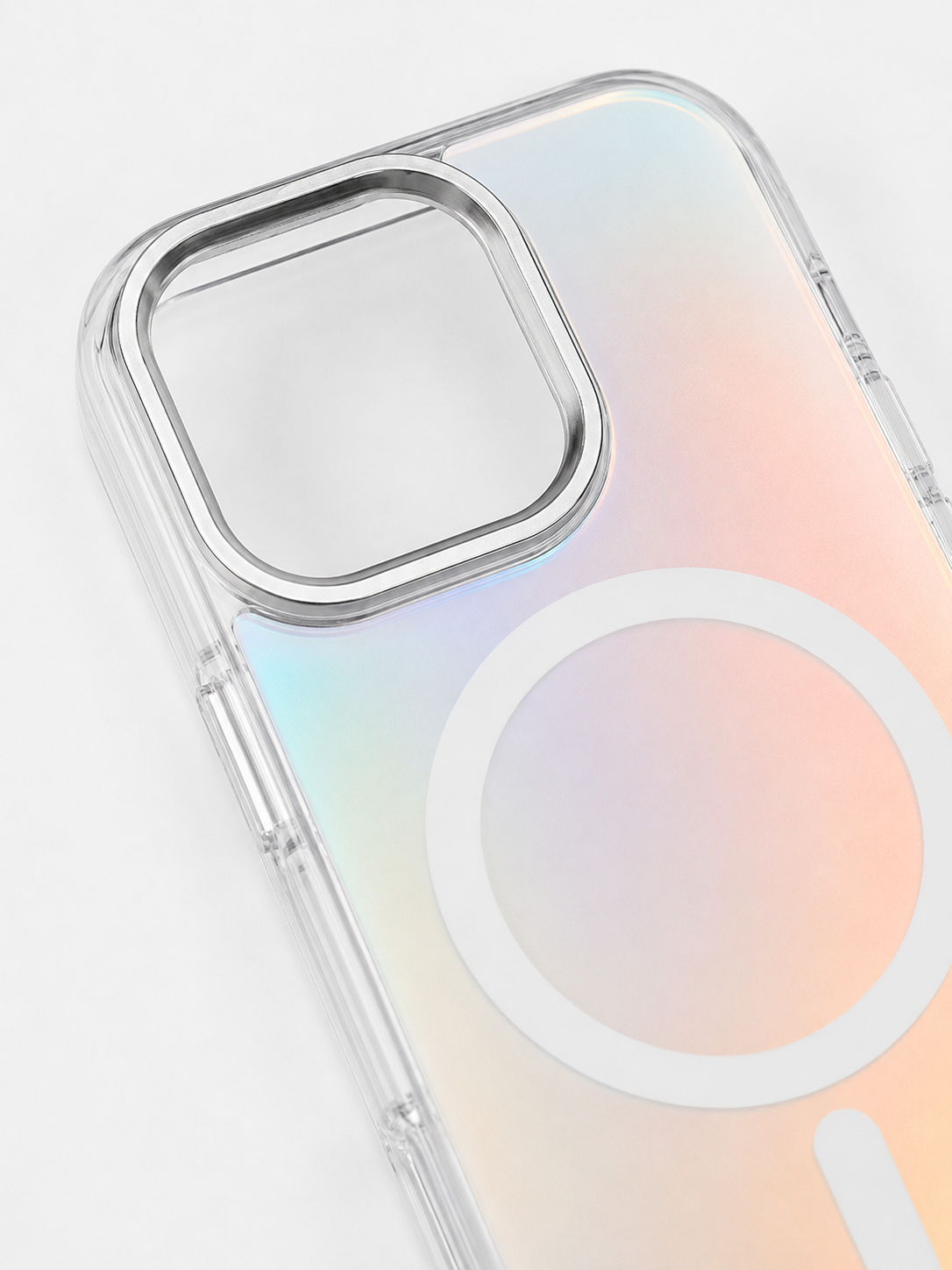 MagSafe holograma plata (sin puerta de la cámara batiente)