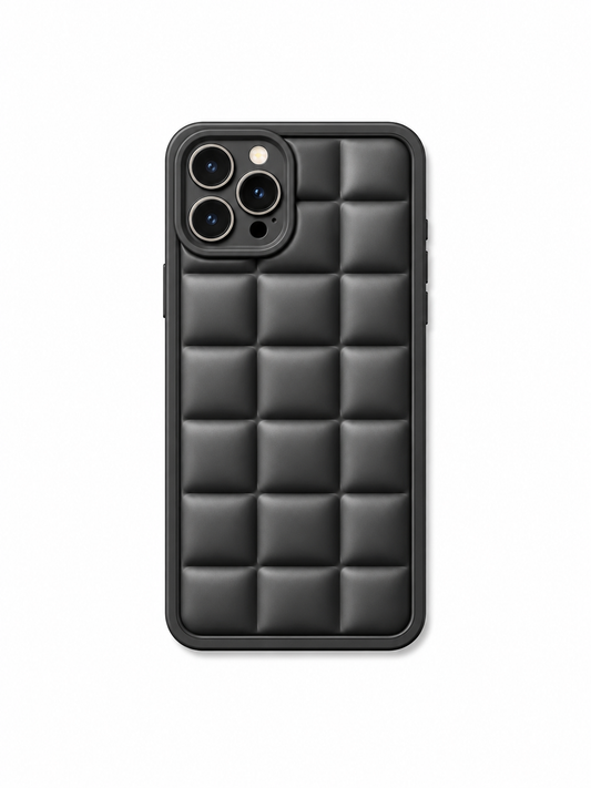 Puffer case negro